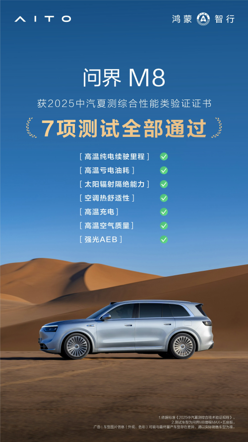 问界夏测展现硬核实力 赛力斯智能安全守护用户每一程