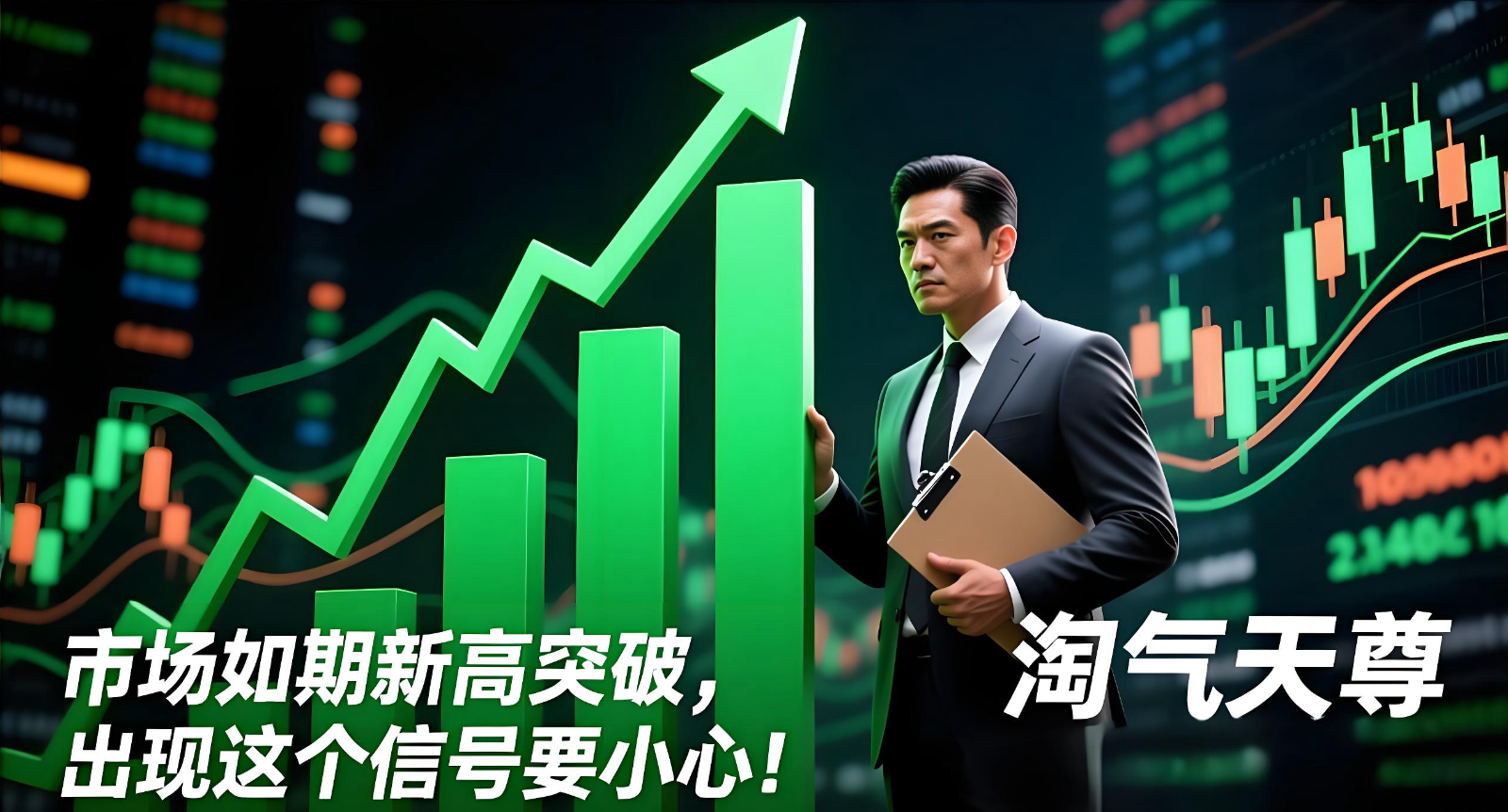 淘气天尊：市场如期新高突破，出现这个信号要小心！