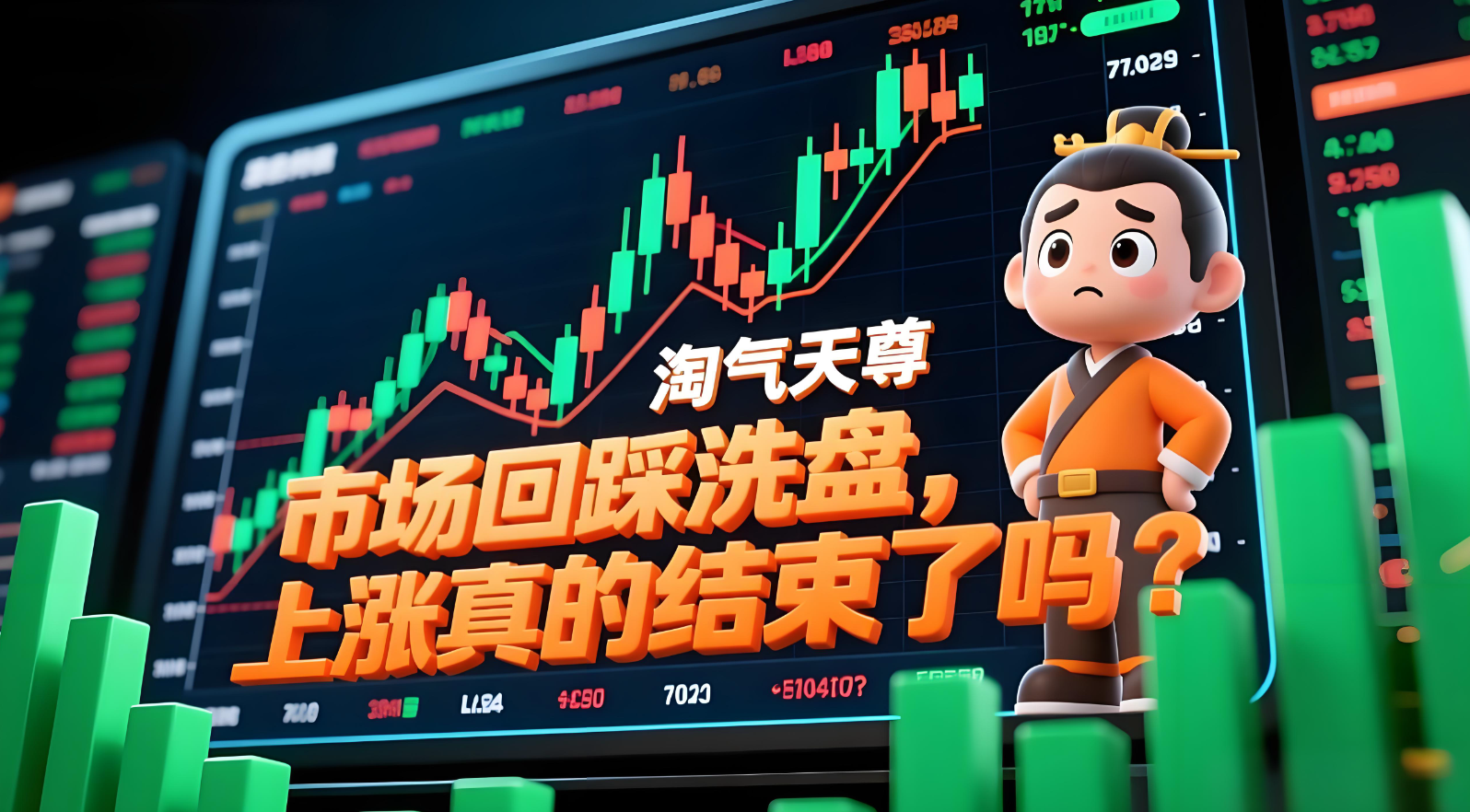 淘气天尊：市场回踩洗盘，上涨真的结束了吗？