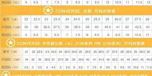匡威鞋子是不是都偏大一码