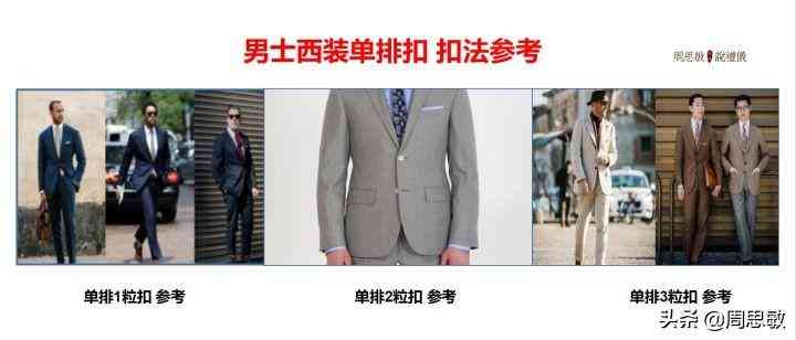 西服扣子扣上面还是下面