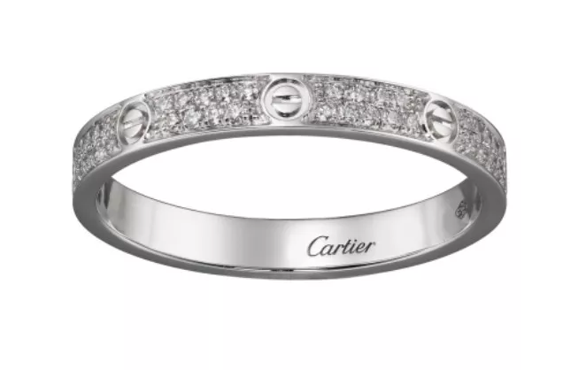 卡地亚经典戒指款式、卡地亚经典戒指价格