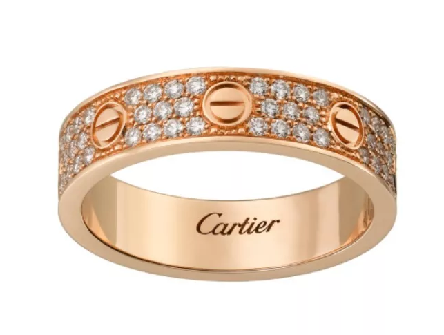 卡地亚经典戒指款式、卡地亚经典戒指价格