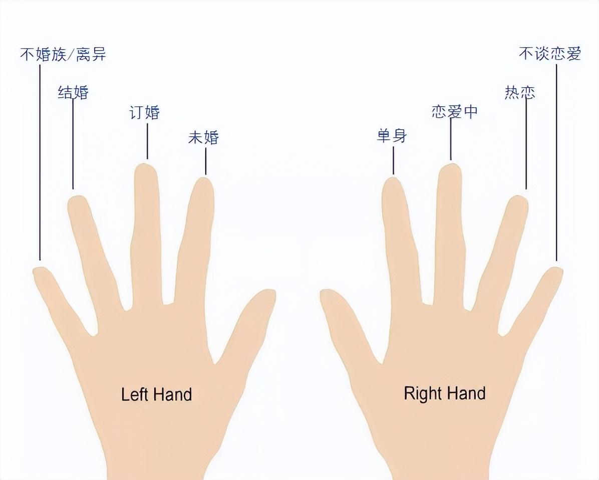 手指怎么戴戒指(手指头怎么戴戒指)