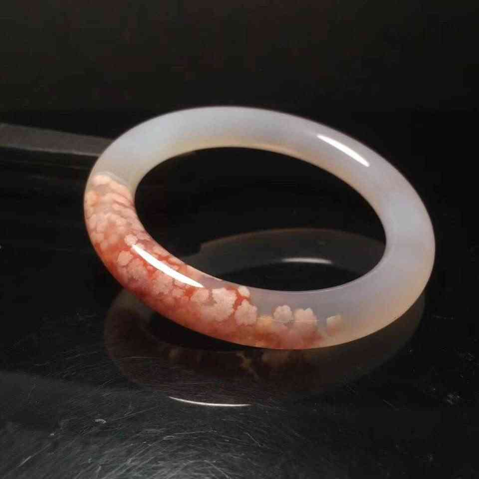 水草玛瑙手镯价格(水草玛瑙手镯价格大概多少钱)插图4