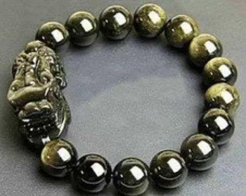 黑曜石手链男士戴哪只手(黑曜石男士戴哪个手)插图2