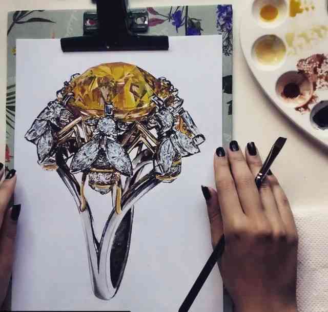 珠宝设计手稿(珠宝设计手稿简单)插图1 珠宝设计手稿(珠宝设计手稿简单)插图1