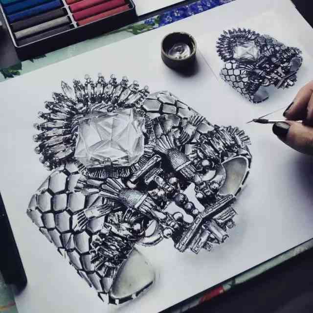 珠宝设计手稿(珠宝设计手稿简单)插图21 珠宝设计手稿(珠宝设计手稿简单)插图21