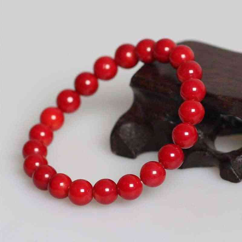 红珊瑚手链对身体有什么好处(红珊瑚真品放在水里会怎样)插图1