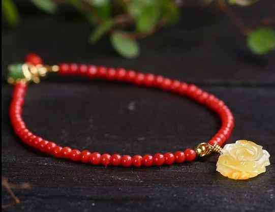 红珊瑚手链对身体有什么好处(红珊瑚真品放在水里会怎样)插图3