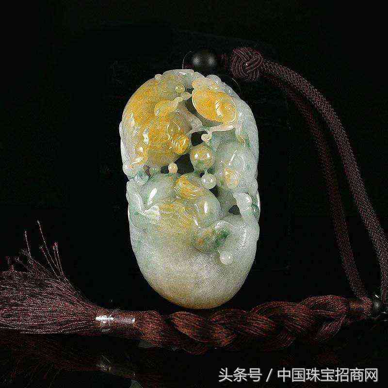 翡翠手把件(翡翠貔貅手把件)插图1