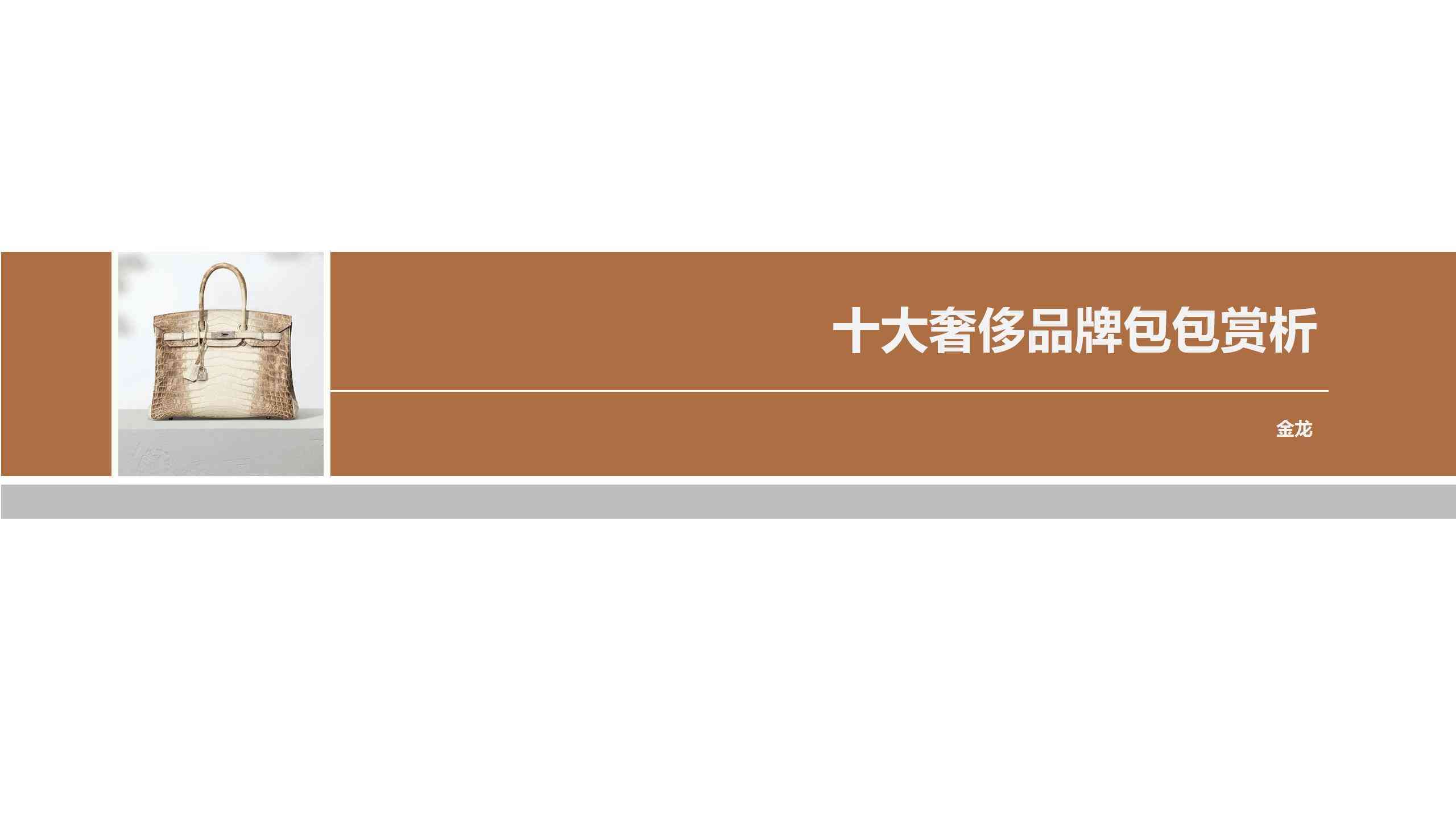 十大奢侈品牌包(奢侈品牌排行榜)