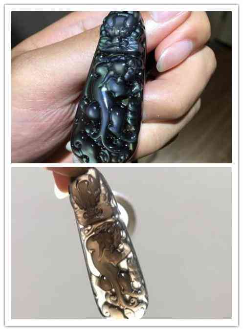 冰种黑曜石和玻璃区别(冰种黑曜石价格一般在多少)插图3