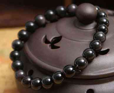 黑曜石貔貅手链(黑曜石貔貅手链的寓意)