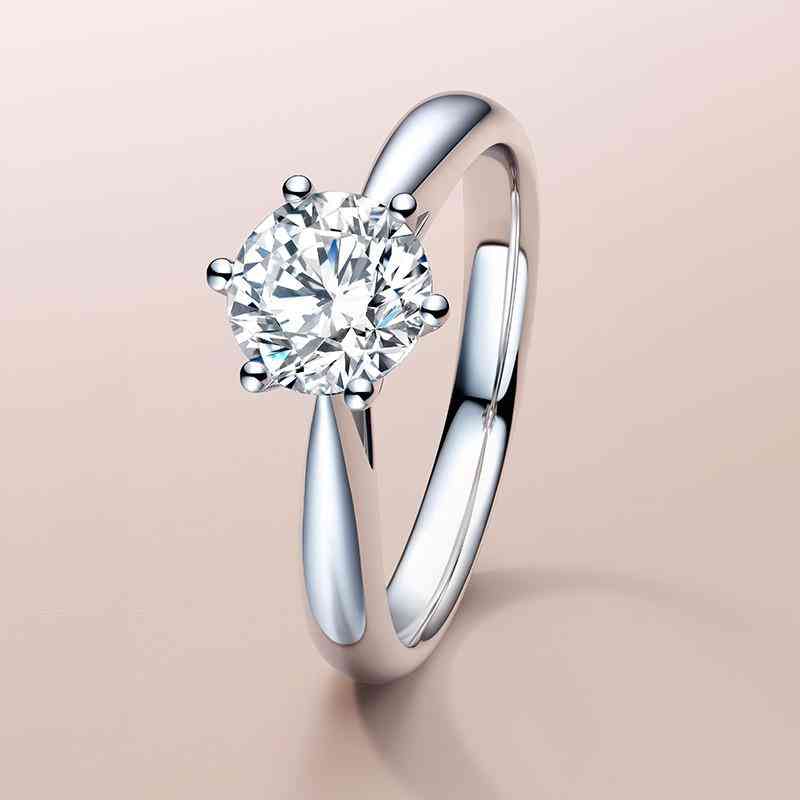 蒂芙尼经典六爪钻戒50分价格(蒂芙尼经典六爪钻戒图片及价格)插图1