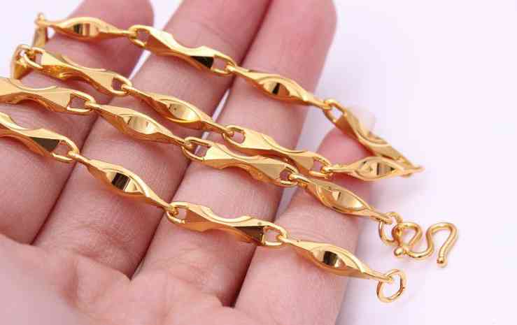 男士最流行的黄金项链(男士最流行的黄金项链款式图片)插图1