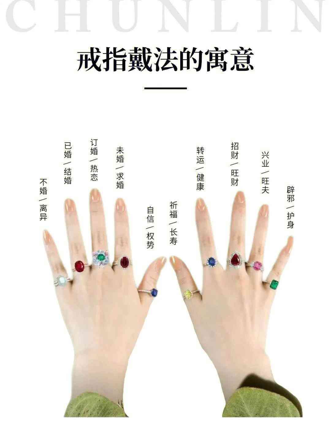 戴戒指的含义女生(左手戴戒指的含义女生)