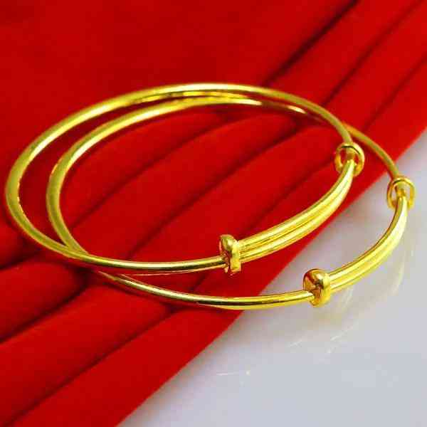 40克实心黄金手镯小吗(实心金手镯一般多少克不变形)