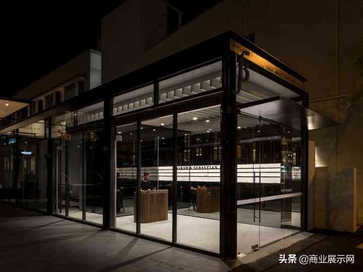 珠宝展示柜陈列(珠宝展示柜立面图)