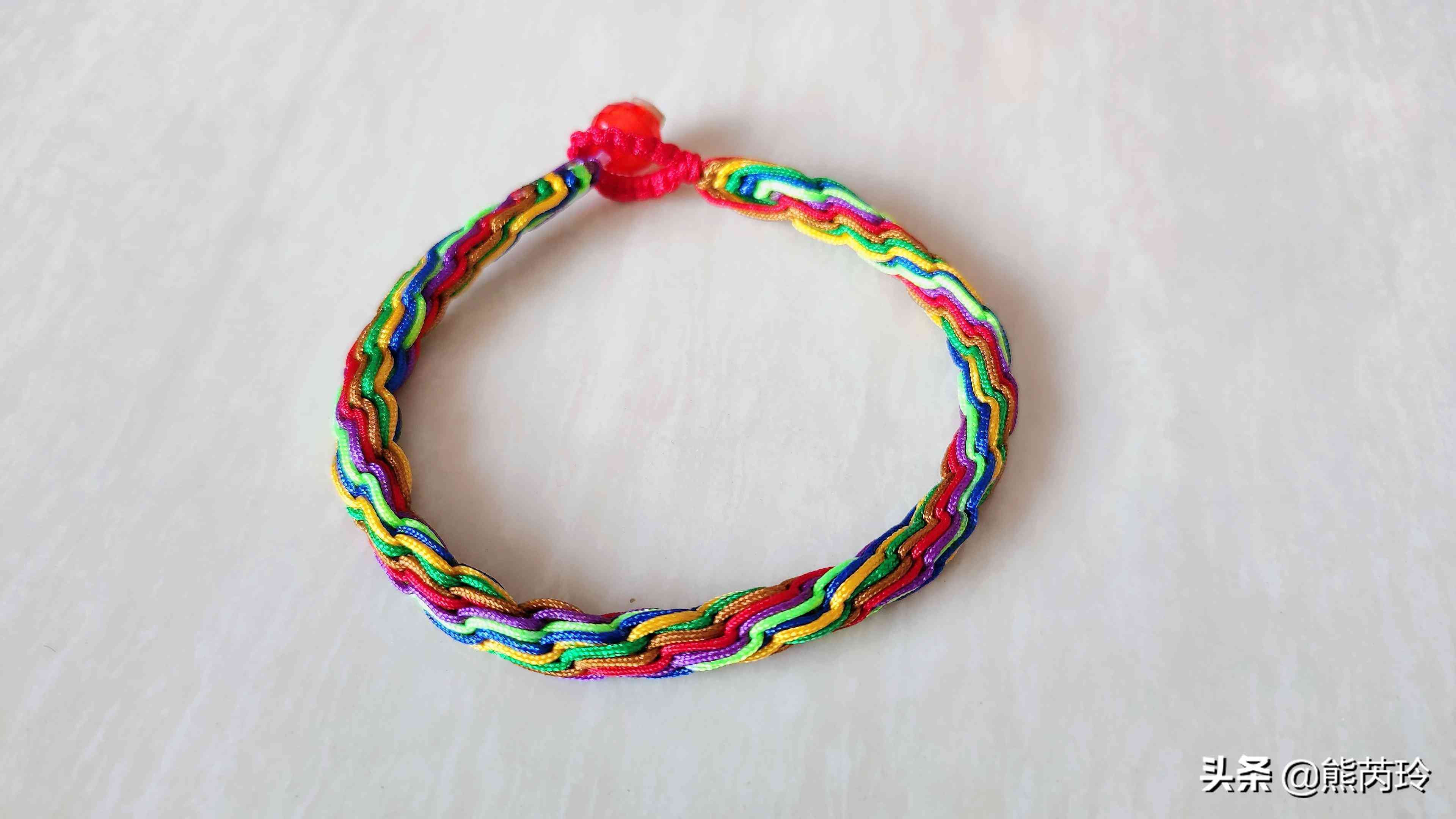 二十四种手链编法(二十四种手链编法教程)