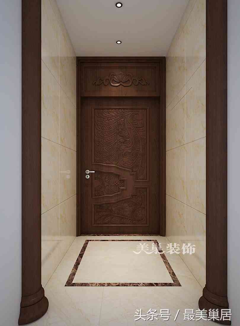 美巢山顶御景园188平装修样板间 当跃层洋房遇上中式摆件展示柜