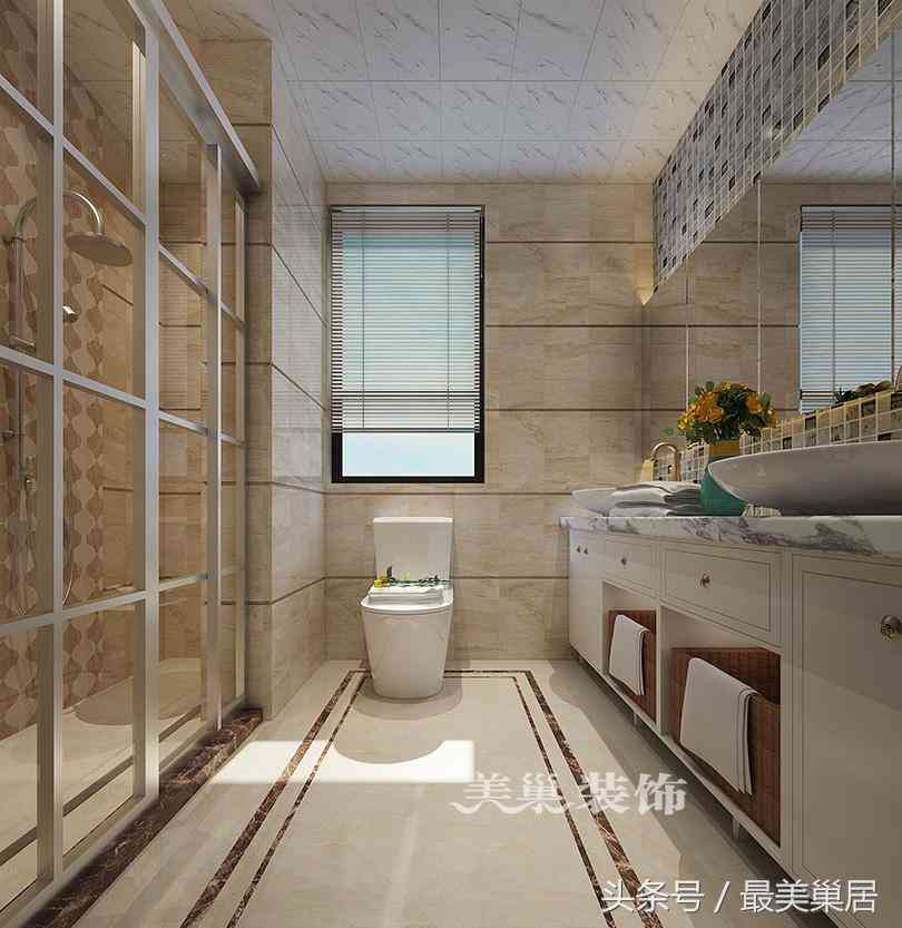 美巢山顶御景园188平装修样板间 当跃层洋房遇上中式摆件展示柜