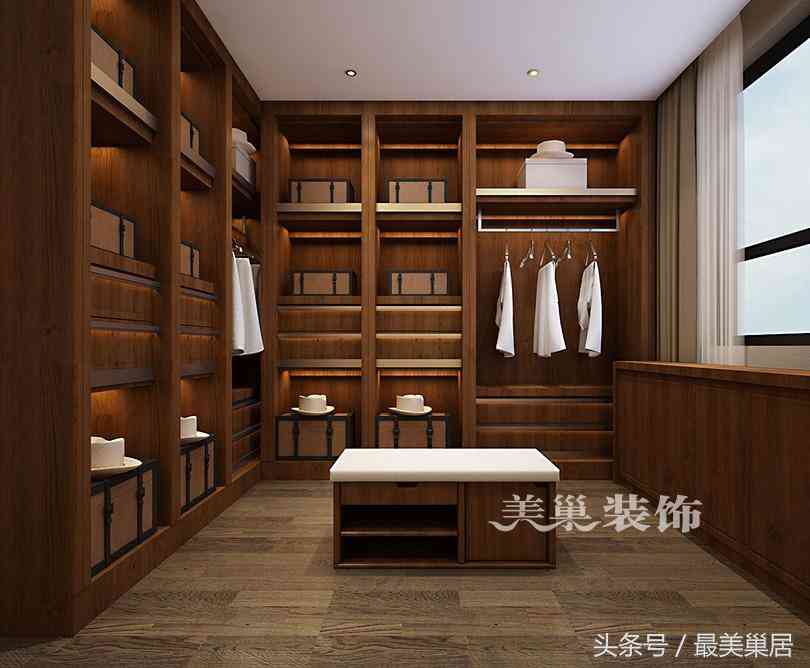 美巢山顶御景园188平装修样板间 当跃层洋房遇上中式摆件展示柜