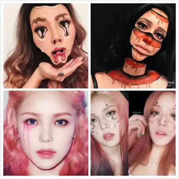 万圣节化妆品制作大全简单(万圣节化妆品制作大全简单图片)