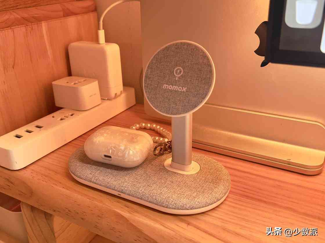 桌面化妆品收纳原木色桌子(网红木质桌面整理化妆品收纳盒)插图6