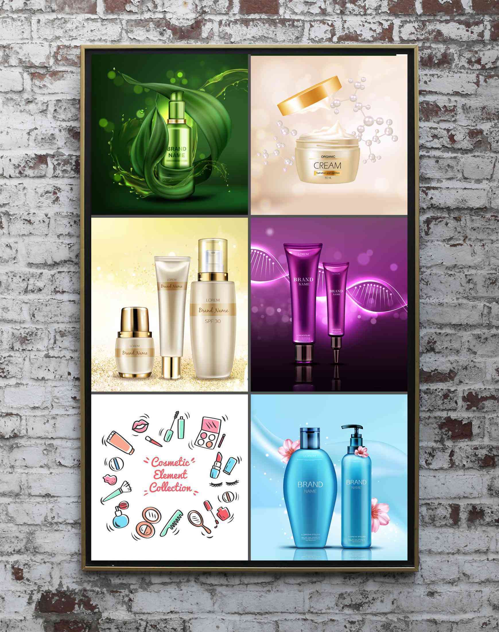 化妆品厂家直销视频素材(化妆品产品视频广告视频)插图1