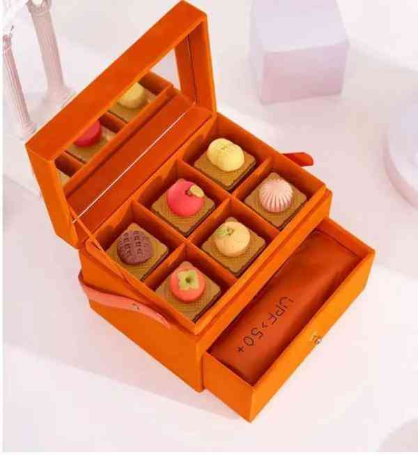 打月饼礼盒化妆品(月饼礼品盒包装厂)插图2