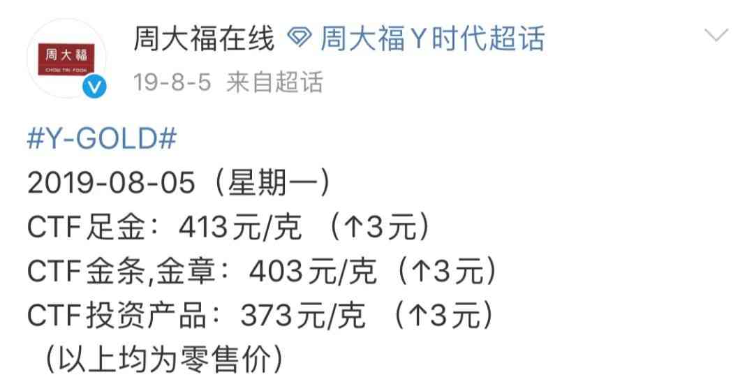 今日南通黄金价格(今日南通黄金价格表)插图3 今日南通黄金价格(今日南通黄金价格表)插图3