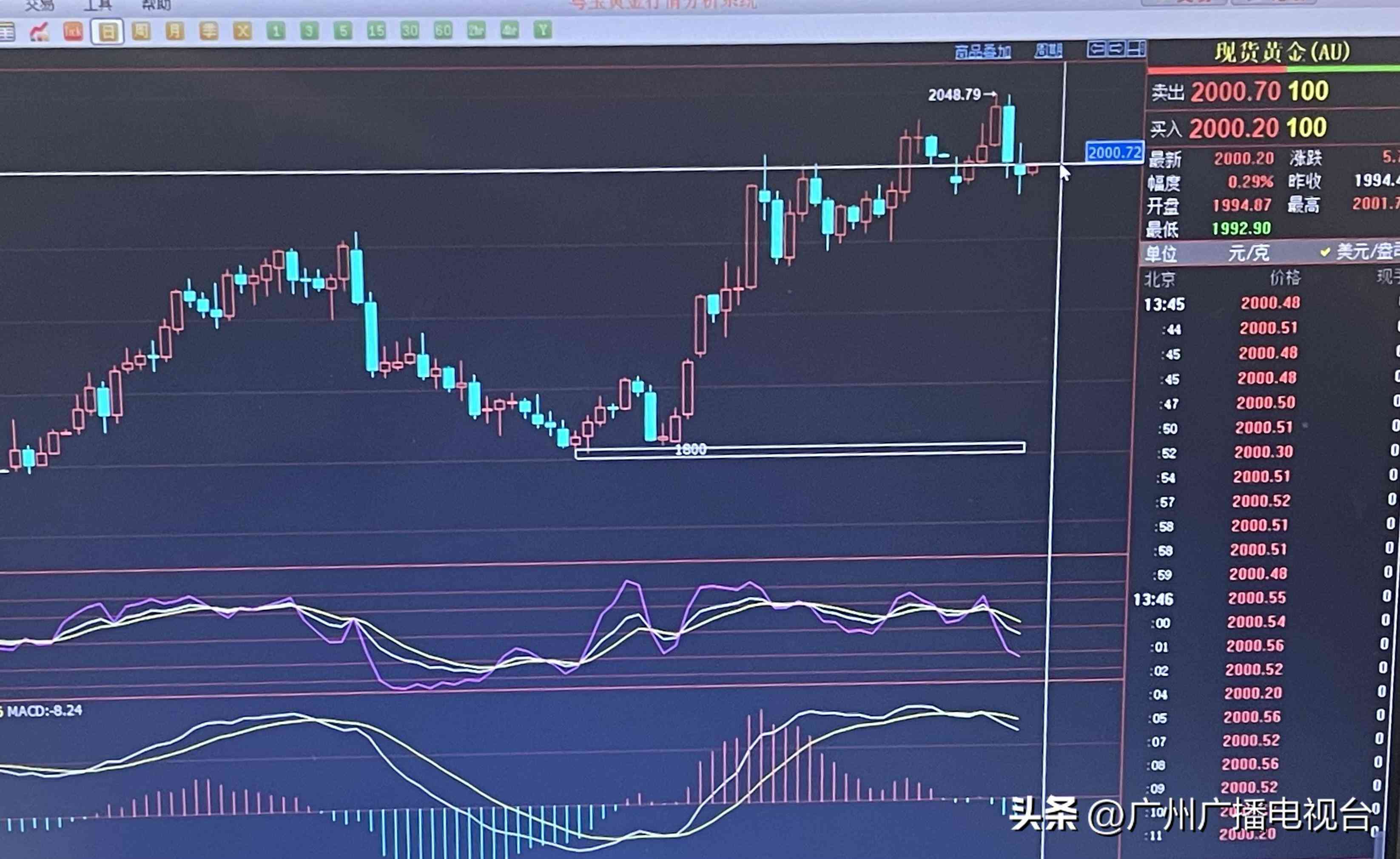 广州市今日黄金价(广州市今天黄金价格)