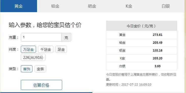 白银回收价格(金银回收多少钱一克)