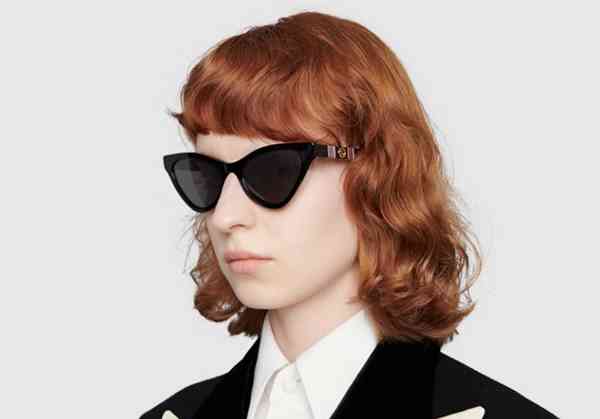 猫眼造型镜框太阳眼镜