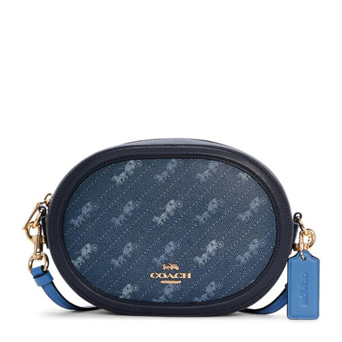 COACH/蔻驰 女士马车印花单肩包相机包斜挎包女包 C4057多色可选