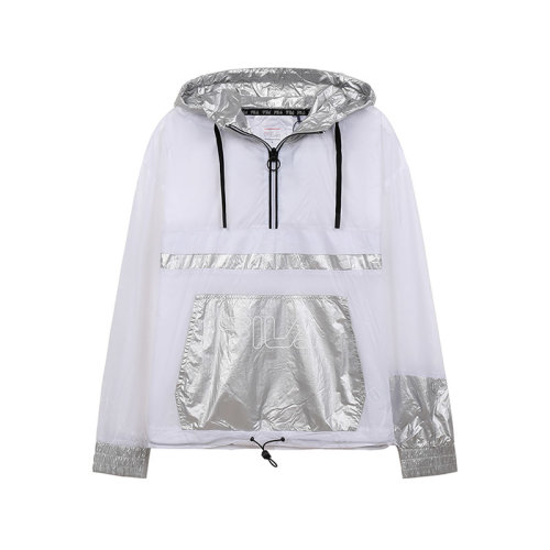 FILA/斐乐 女士聚酰胺连帽长袖防风卫衣运动衫 683146