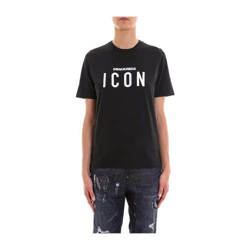 -Dsquared2/D二次方  女士短袖T恤S75GC0872 S22427-MD无吊牌