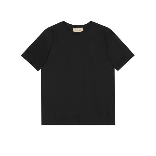  GUCCI古驰 22年秋冬 男士 饰双G针织棉T恤 548334 XJEJF 1043