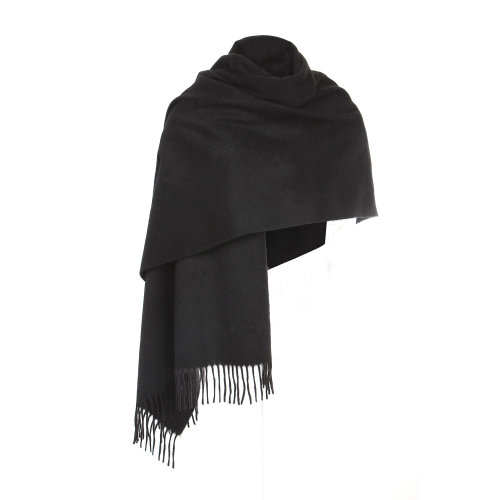 SHOKAY/绣嘉【定制款】经典丝原系列纯牦牛绒纯色大披肩男女商务休闲围巾披肩可刺绣定制