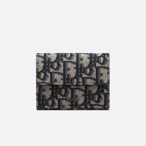  DIOR迪奥    男士 钱包 三折钱包 2OBBC110YSE_H05E 预定商品1-3周发货