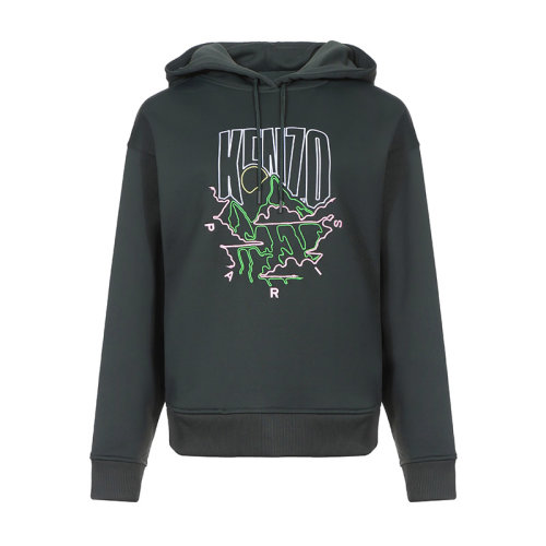 KENZO/高田贤三 女卫衣 女士混纺连帽卫衣运动衫 2SW861 958