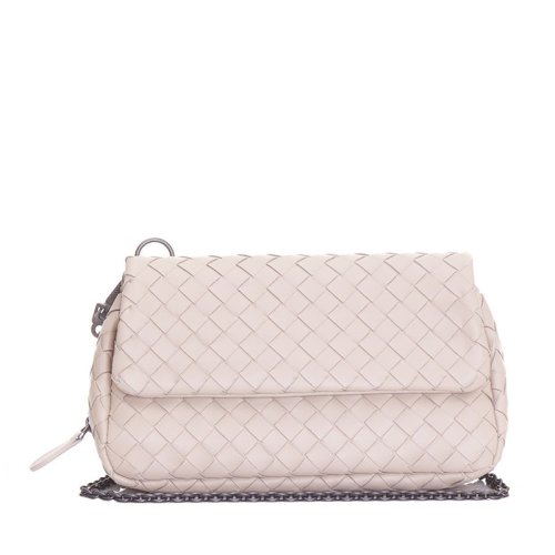  Bottega Veneta/葆蝶家 女士黑色皮革单肩包 310774-V0016-8175