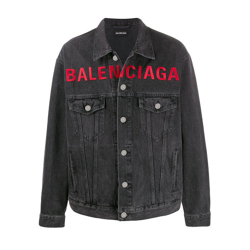 Balenciaga/巴黎世家 20年春夏 服装 男性 黑色 男士夹克 594424TBP475802