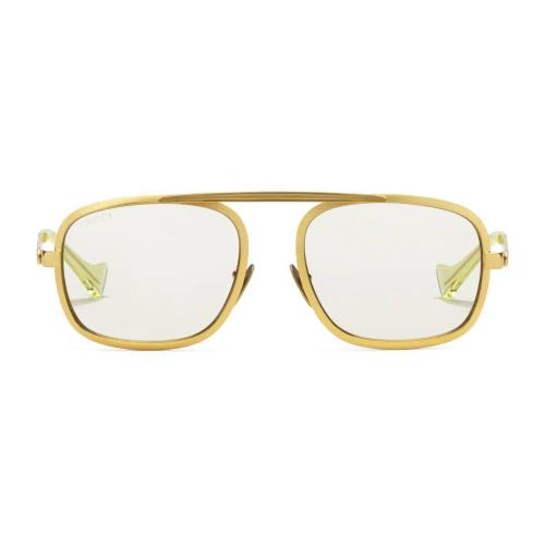  GUCCI古驰 22年秋冬 男士 飞行员太阳眼镜 705336 I3330 2374