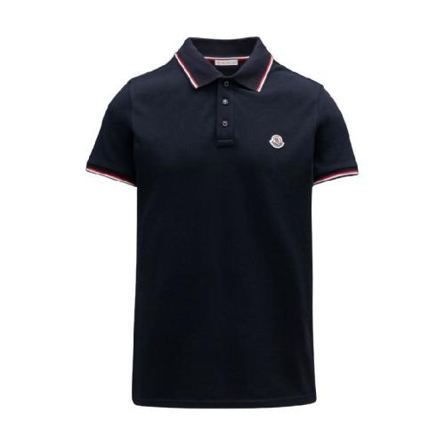  MONCLER蒙可蒙克莱 22年秋冬 男士 短袖Polo 徽标Polo衫 H10918A703008455677X