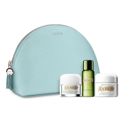 La Mer/海蓝之谜2021圣诞限量紧致套装3件套 精萃水30ml+面霜30ml+面膜15ml