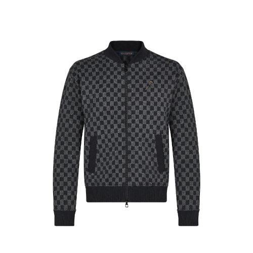  LV路易威登 22年秋冬 男士 夹克 Bomber en jacquard Damier 1A8X2A 1A8X2D 1A8X29 1A8X2G 1A8 预定商品2-8周发货