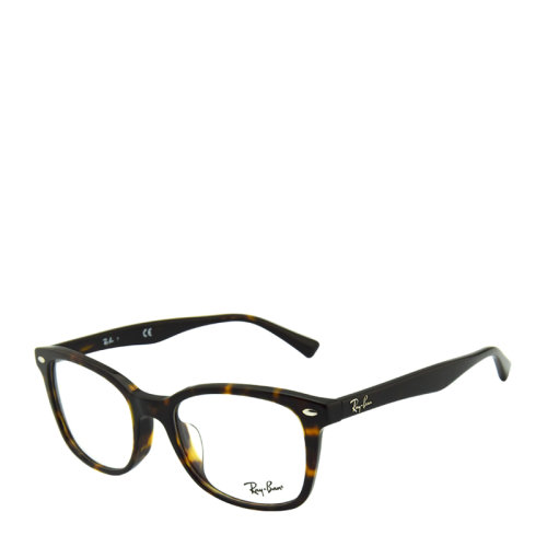 Ray-Ban/雷朋 简约 休闲 板材 全框 方圆形 男女款 光学镜架 近视 眼镜框 眼镜架 RX5285F 53mm RayBan 雷朋