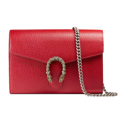 GUCCI/古驰 女士Dionysus系列牛皮革时尚链条酒神包单肩斜挎包401231